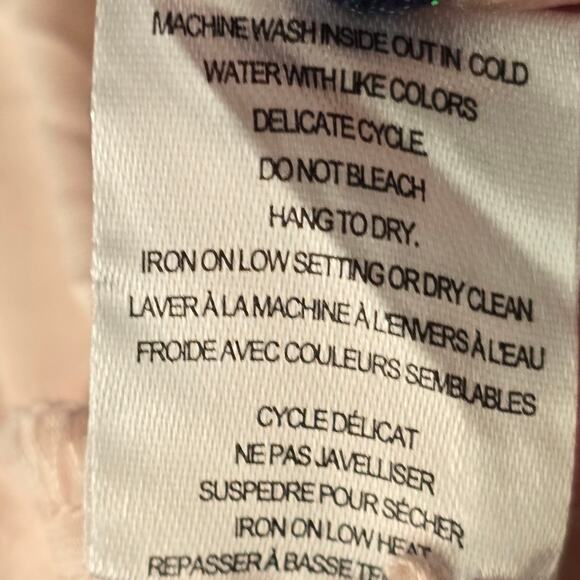 Joie Victorian Floral Print Long Sleeve Burnout Blouse Shirt Size Large New! - Picture 10 of 11